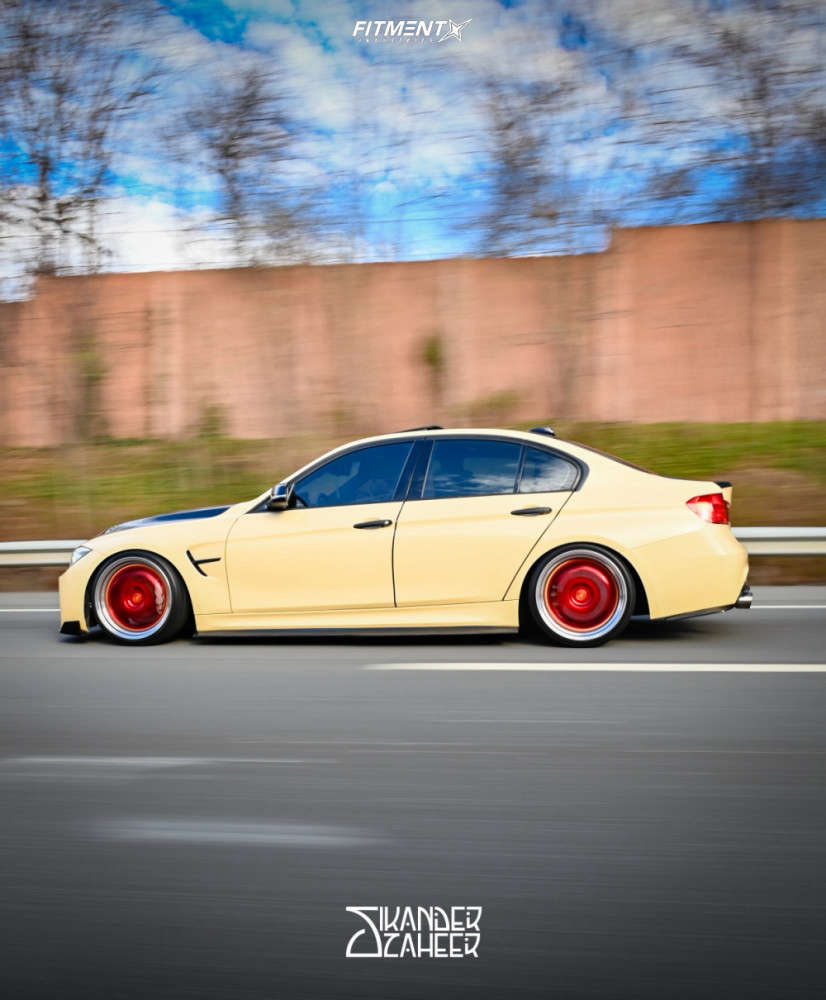 2013 BMW 335i XDrive Base with 19x9.5 ESR Sr06 and Nankang 225x35 on ...