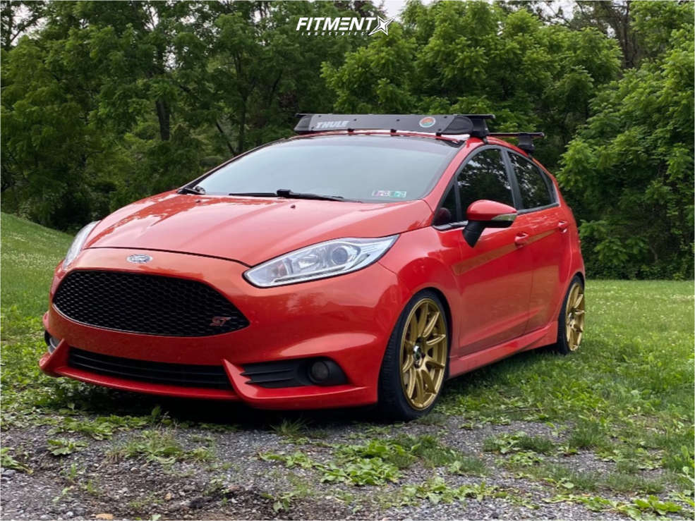 2014 Ford Fiesta ST with 17x7.5 XXR 527 and Hankook 205x40 on
