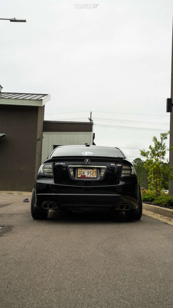 2008 Acura TL Type-S with 18x9.5 Aodhan Ds05 and Federal 225x40 on ...