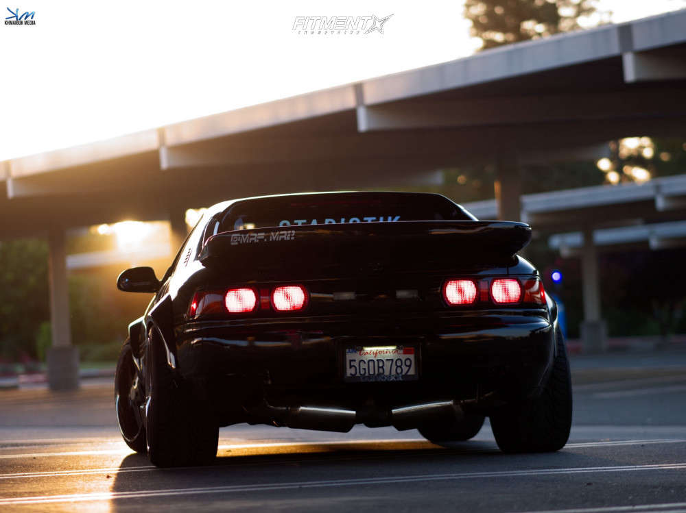 1991 Toyota MR2 Turbo with 18x9 XXR 968 and Federal 215x40
