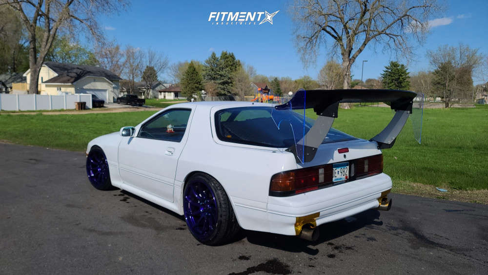 1991 Mazda RX-7 Turbo with 18x9.5 Anovia Night and Falken 225x40 on ...