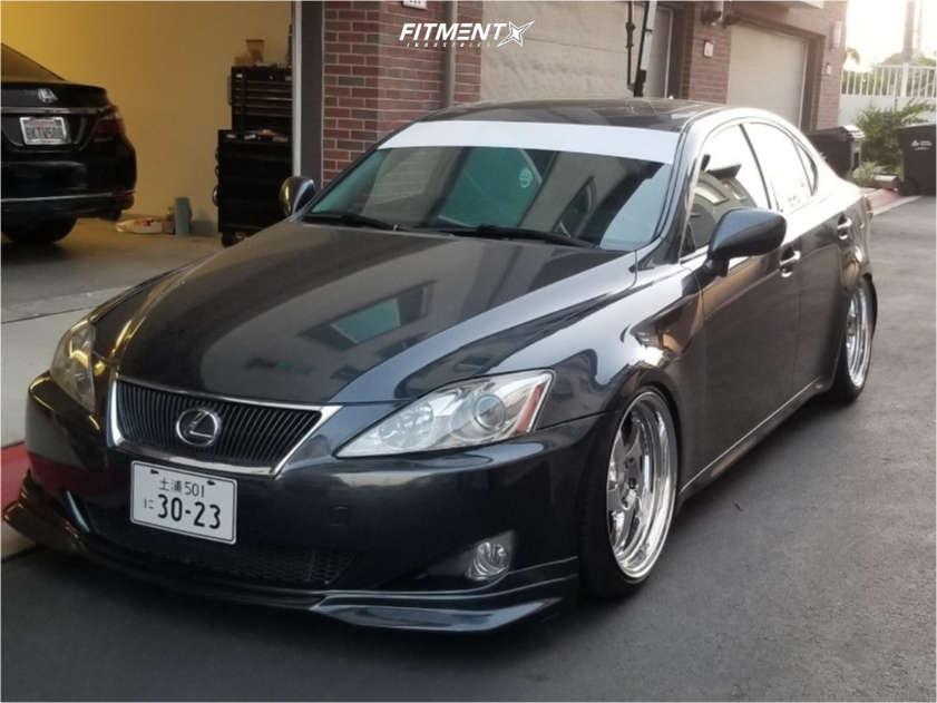 2007 Lexus IS350 Base with 18x9.5 Whistler Kr1 and Cooper 225x40