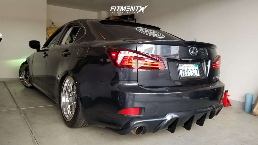 2007 Lexus IS350 Base with 18x9.5 Whistler Kr1 and Cooper 225x40 on ...