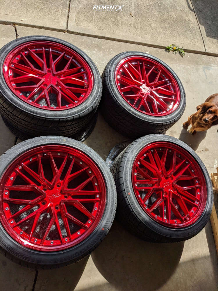 2020 Honda Civic LX with 18x8.5 XXR 571 and Dcenti 235x40 on Stock