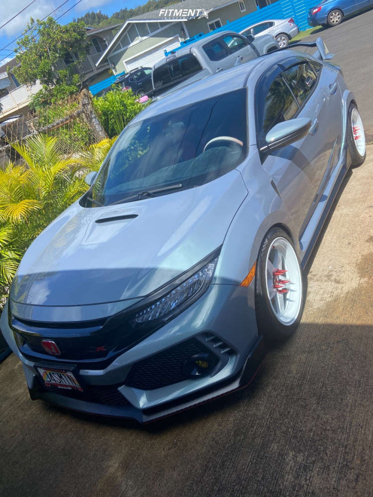 2019 Honda Civic Type R with 18x9 Cosmis Racing Xt-005r and Kumho ...