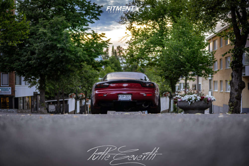 1993 Mazda RX-7 R1 with 18x9.5 Work Meister S1 3p and Nankang 235x40 on ...