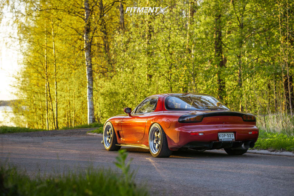 1993 Mazda RX-7 R1 with 18x9.5 Work Meister S1 3p and Nankang 235x40 on ...