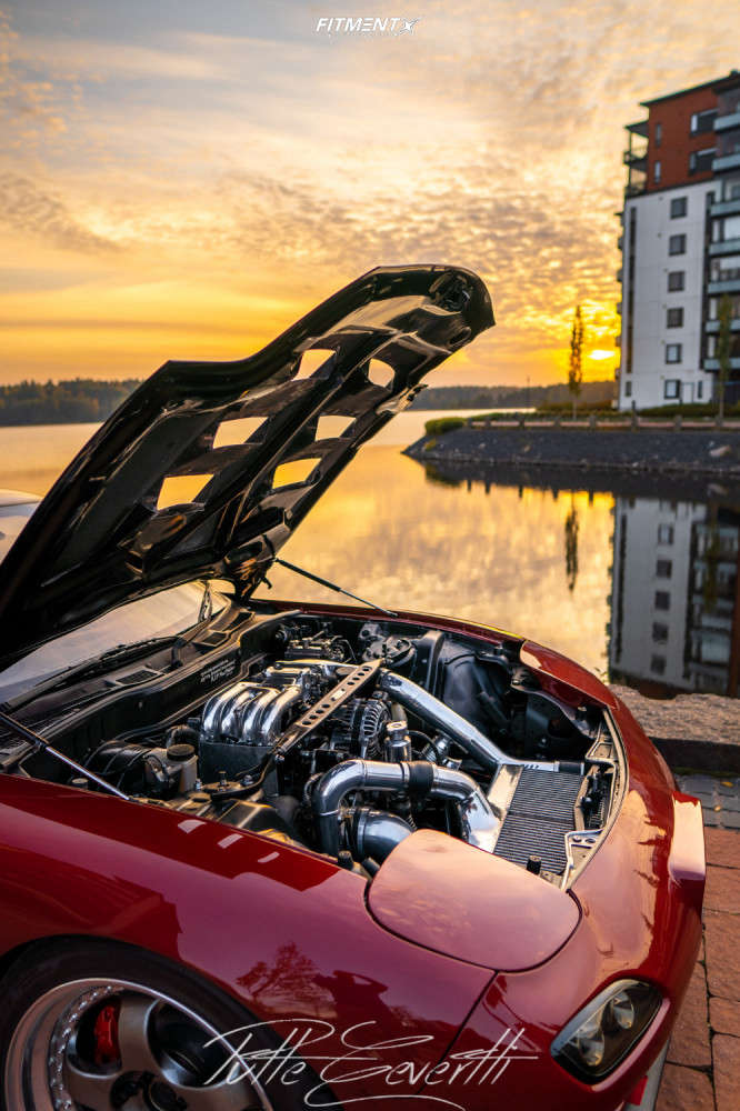 1993 Mazda RX-7 R1 with 18x9.5 Work Meister S1 3p and Nankang 235x40 on ...
