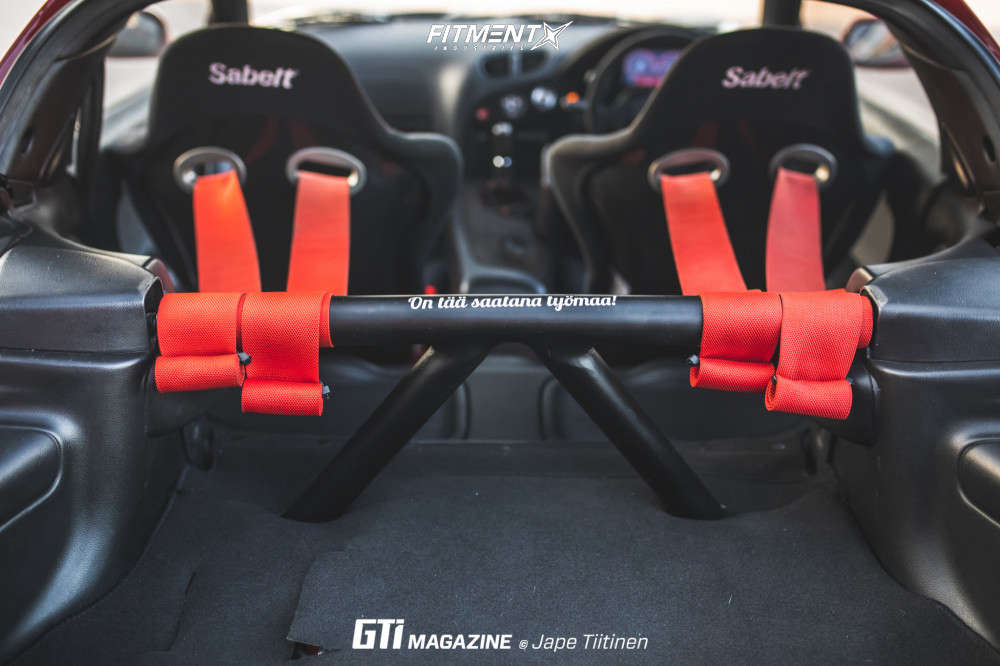 1993 Mazda RX-7 R1 with 18x9.5 Work Meister S1 3p and Nankang 235x40 on ...