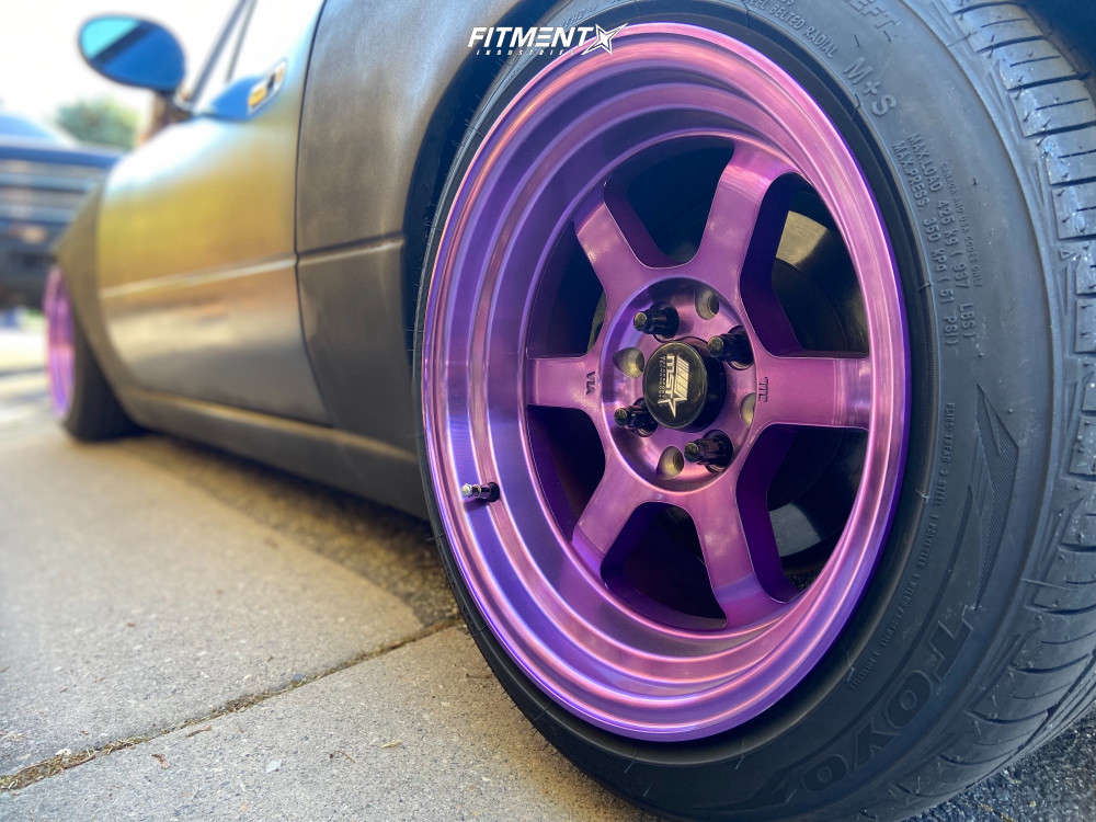 1996 Mazda MX-5 Miata Base with 15x8 MST Time Attack and Toyo