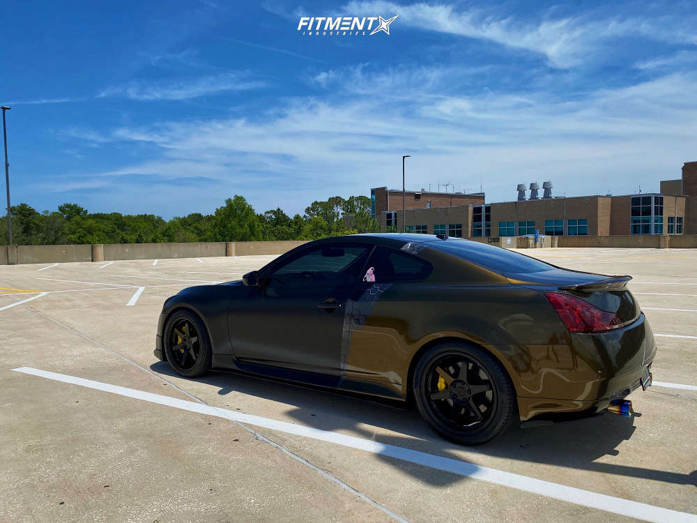 G37 Rear Spring Bucket 2012 INFINITI G37 Sport with 19x9.5 ESR Sr07 and Continental 255x40 on ...