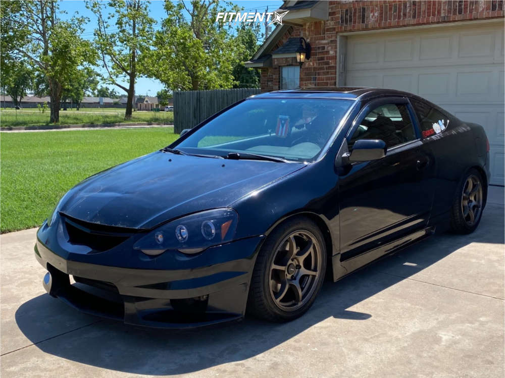 2003 Acura RSX Type-S with 17x8 AVID1 AV26 and Achilles 225x45 on