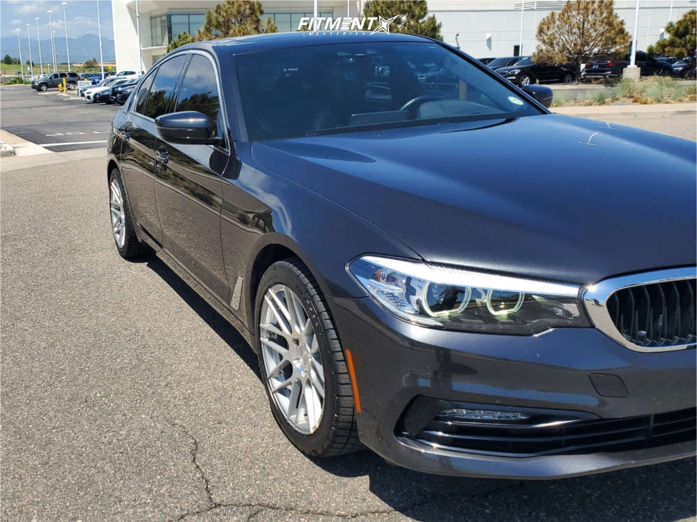 2018 BMW 540i XDrive Base with 18x9 MRR Gf7 and BFGoodrich 255x40 on ...