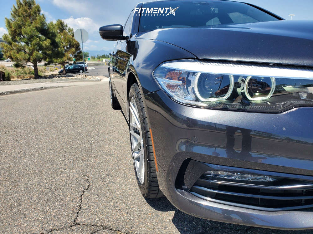 2018 BMW 540i XDrive Base with 18x9 MRR Gf7 and BFGoodrich 255x40 on ...