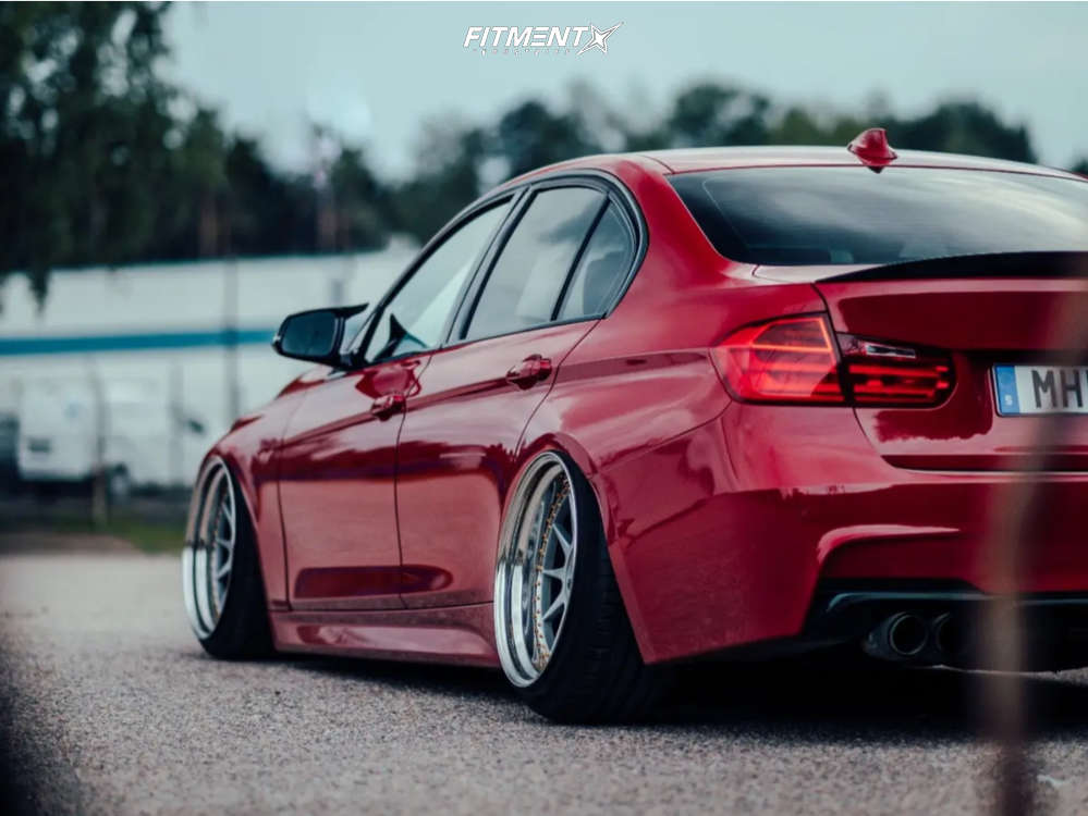 2014 BMW 335i Base with 19x10.5 Hartge 3pc and Windforce 225x35 on Air ...