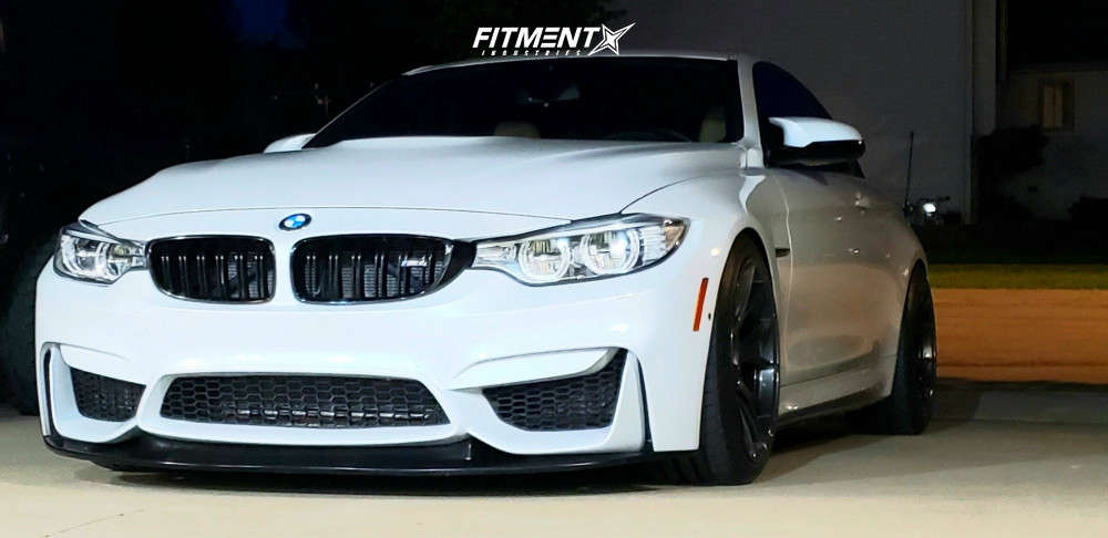 2015 BMW M4 Base with 19x10.5 Konig Ampliform and Michelin 255x35 on