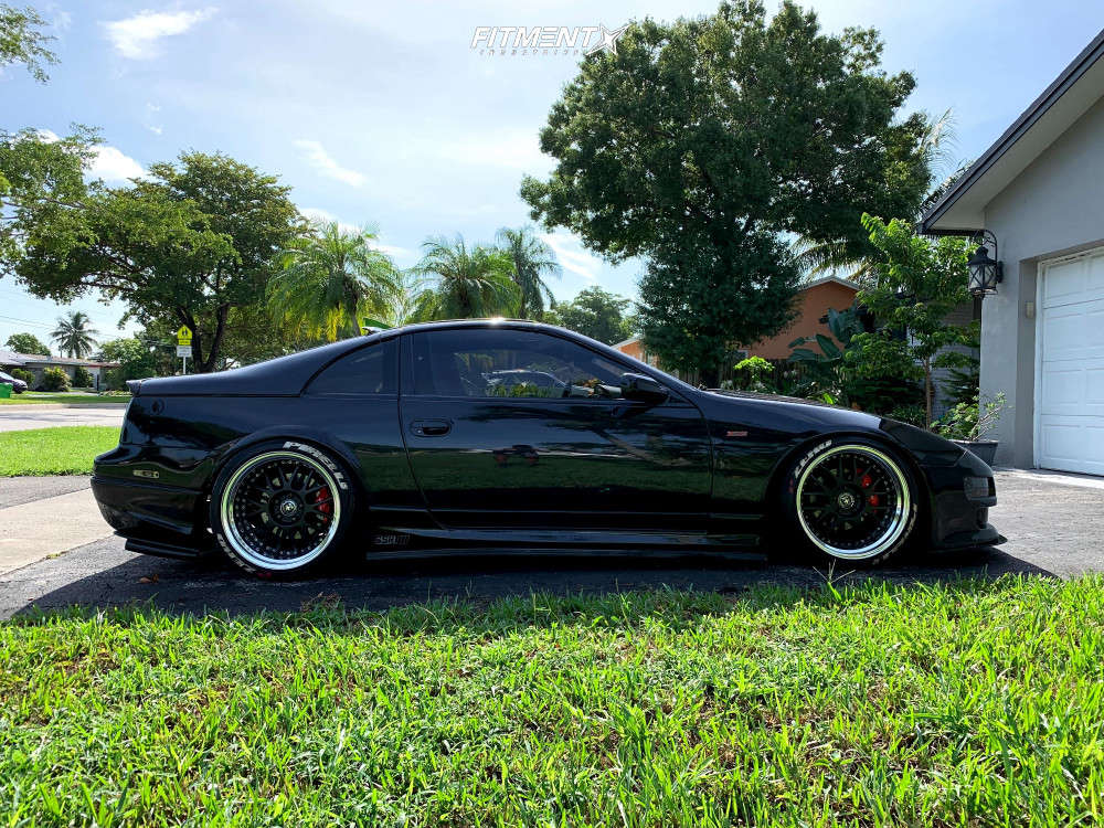 1990 Nissan 300ZX Base with 18x9.5 SSR Professor Ms1 and
