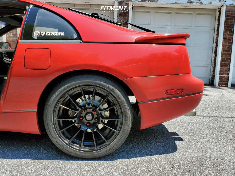 1990 Nissan 300ZX Turbo with 17x9 WedsSport Sa-72r and Bridgestone 