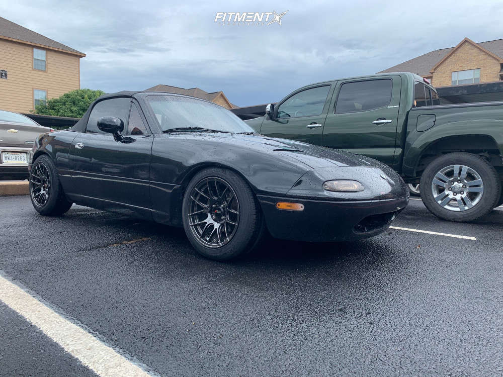 1997 Mazda MX-5 Miata Base with 15x8 XXR 530 and Hankook 195x55 on