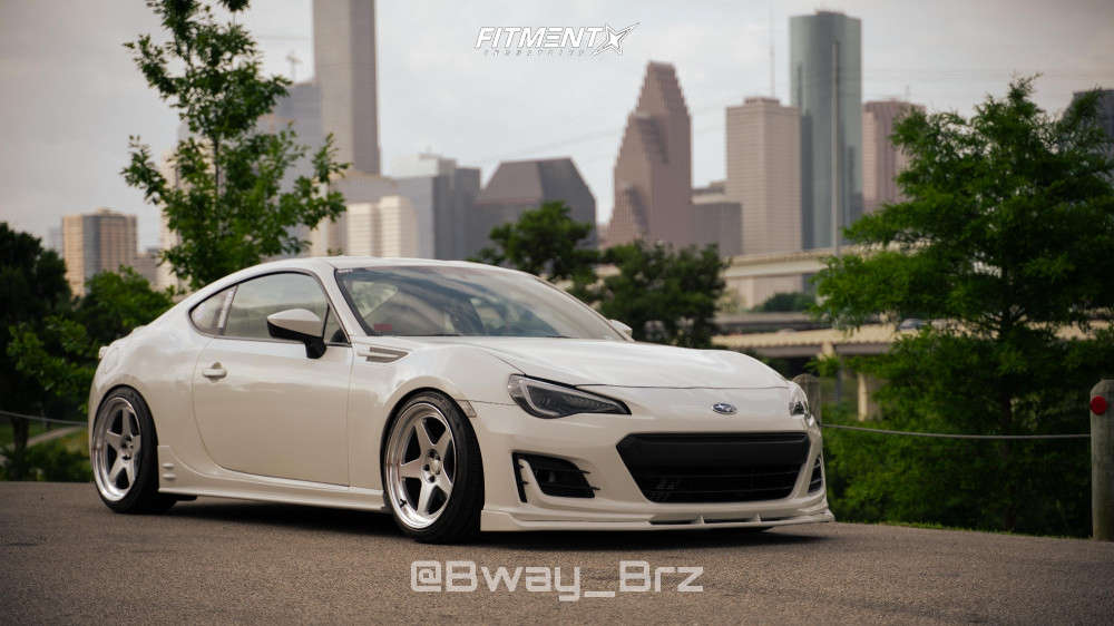 2015 Subaru BRZ Limited with 18x9.5 Kansei KNP and Hankook 225x40