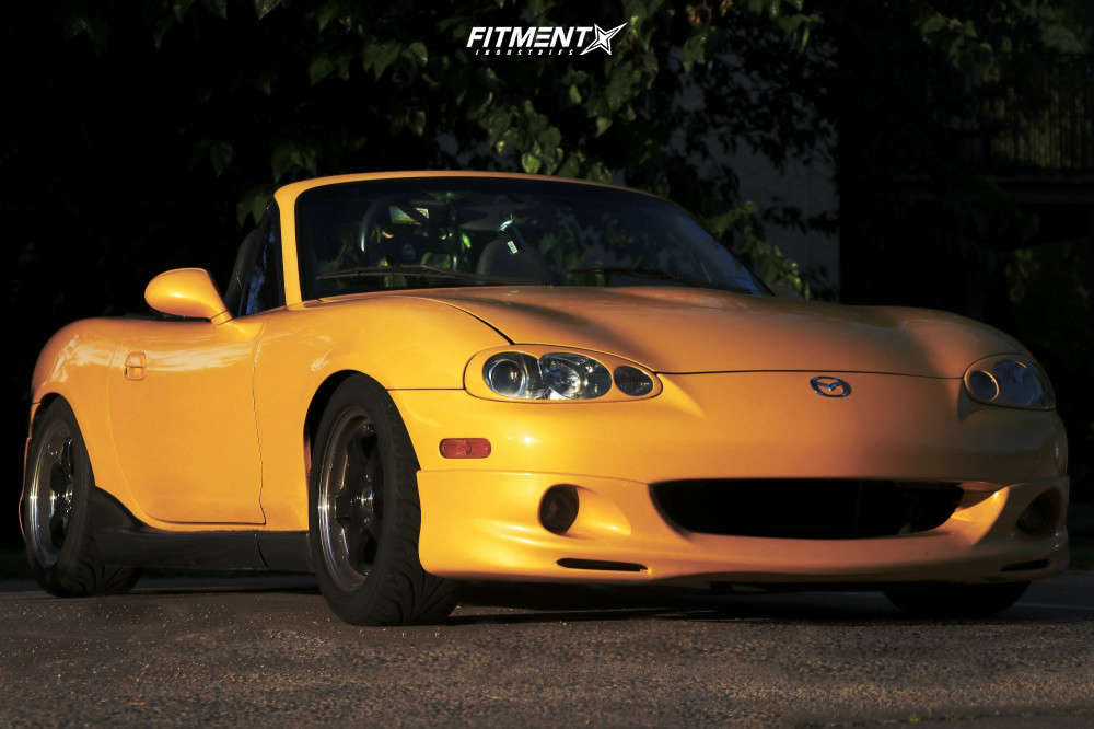 1 2002 Miata Mazda Se Tein Coilovers Ssr Professor Sp1 Black