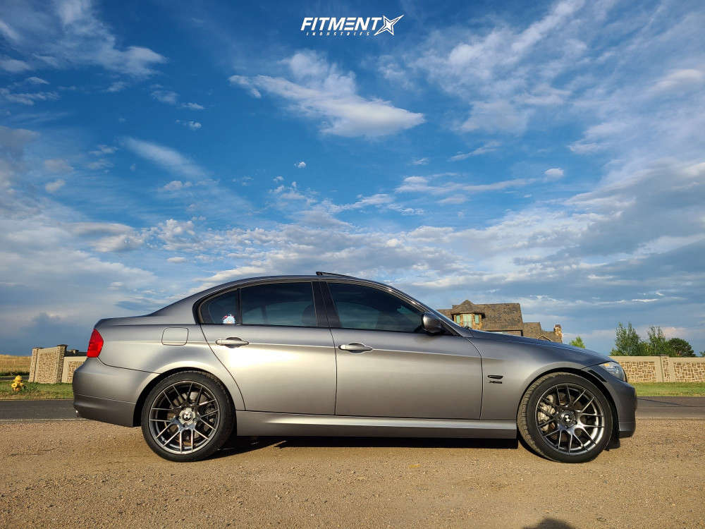2011 BMW 335i XDrive Base with 18x8.5 Aodhan Ah-x and Continental ...