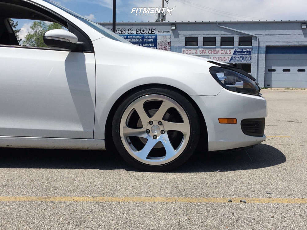 Golf 3 Rims 2010 Volkswagen Golf Base with 18x8.5 3SDM 0.06 and Nitto 225x40 on ...