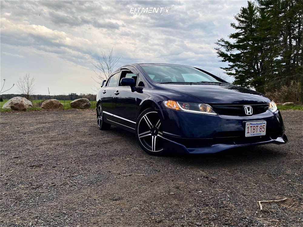 1 2008 Civic Honda Lx Bc Racing Coilovers Voxx Como Black