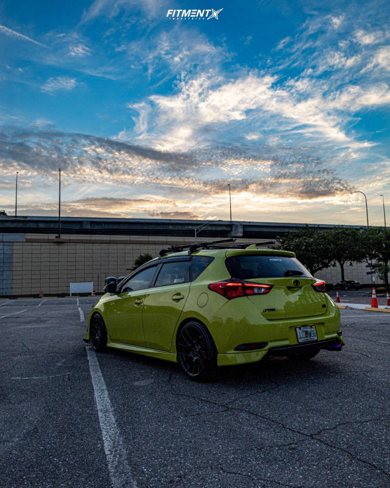 2018 Toyota Corolla IM Base with 18x9.5 Enkei Tm7 and Ohtsu 225x40 on ...