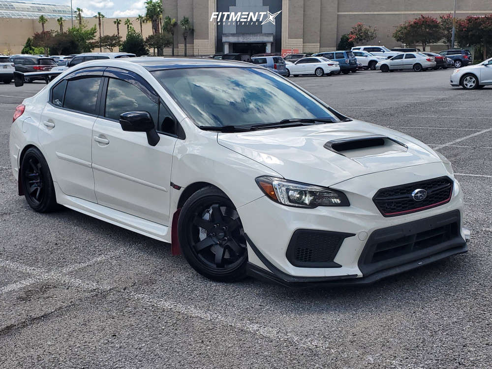 2018 Subaru WRX STI Type RA with 18x9.5 AVID1 AV6 and Firestone