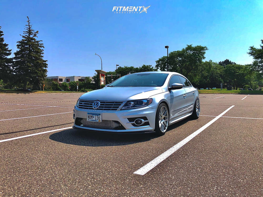 2015 Volkswagen CC RLine with 18x9.5 Aodhan Ahx and Nankang 245x40 on