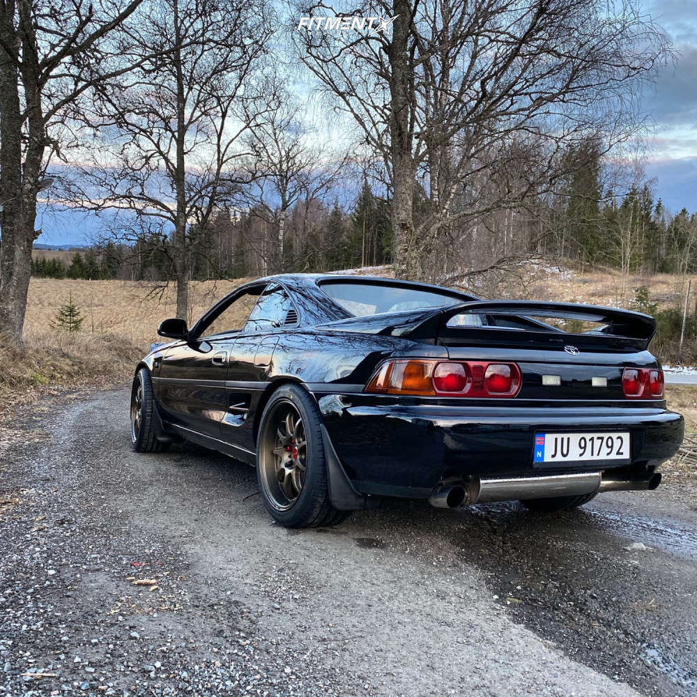 1991 Toyota MR2 Base with 17x8.5 Work Emotion D9r and Falken