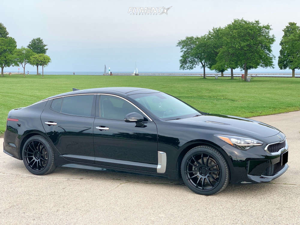 2018 Kia Stinger Premium with 19x8.5 AVID1 AV20 and