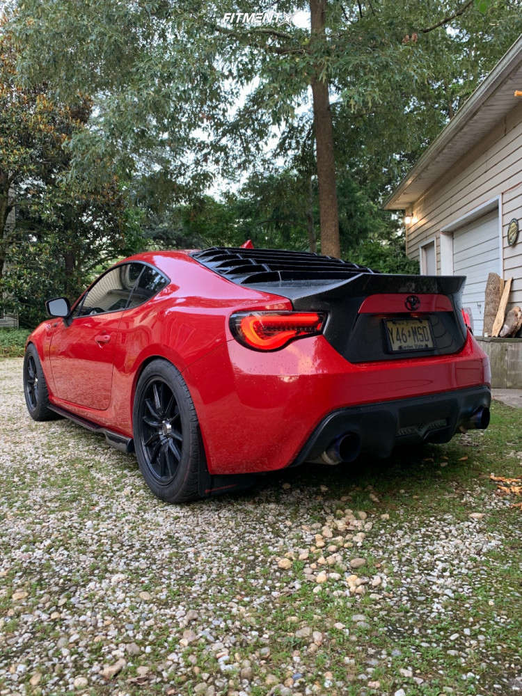 2013 Scion FR-S Base with 18x8.5 Cosmis Racing R1 and Federal 245x45 on ...