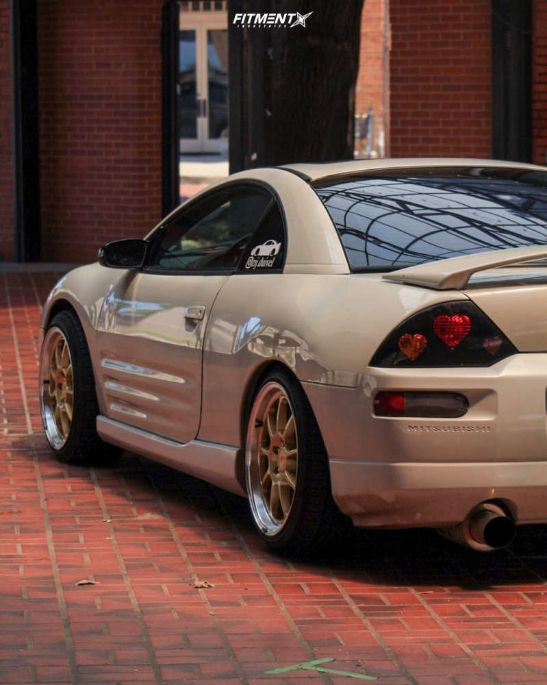 2003 Mitsubishi Eclipse GS with 18x9.5 Motegi Mr135 and Prinx 225x40 on ...