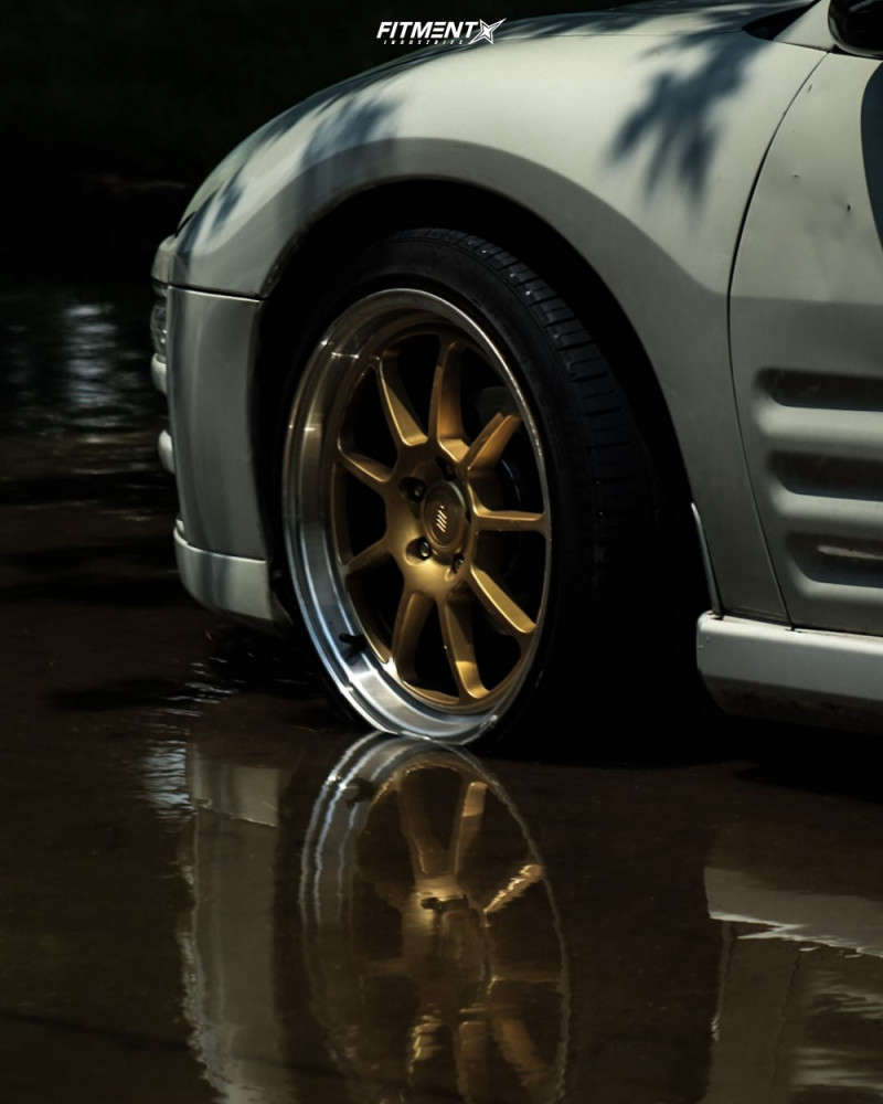 2003 Mitsubishi Eclipse GS with 18x9.5 Motegi Mr135 and Prinx 225x40 on ...