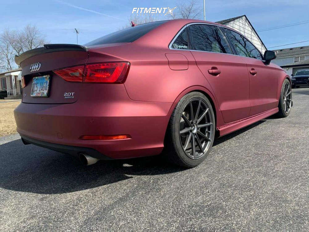 1 2016 A3 Quattro Audi Premium Plus K Sport Coilovers Xxr 568 Hyperblack