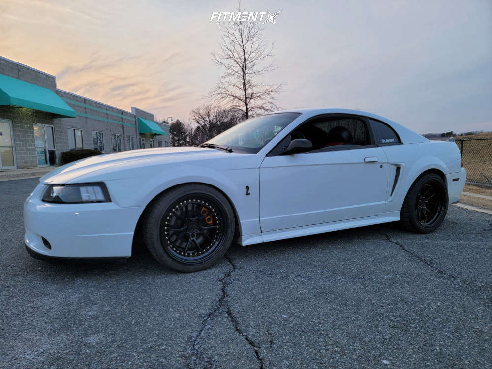 2001 Ford Mustang SVT Cobra with 18x9.5 Aodhan Ds08 and Falken