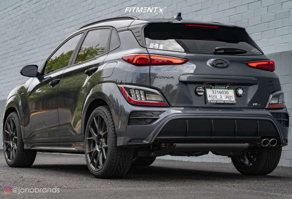 2022 Hyundai Kona Preferred with 19x8.5 Konig Ampliform and