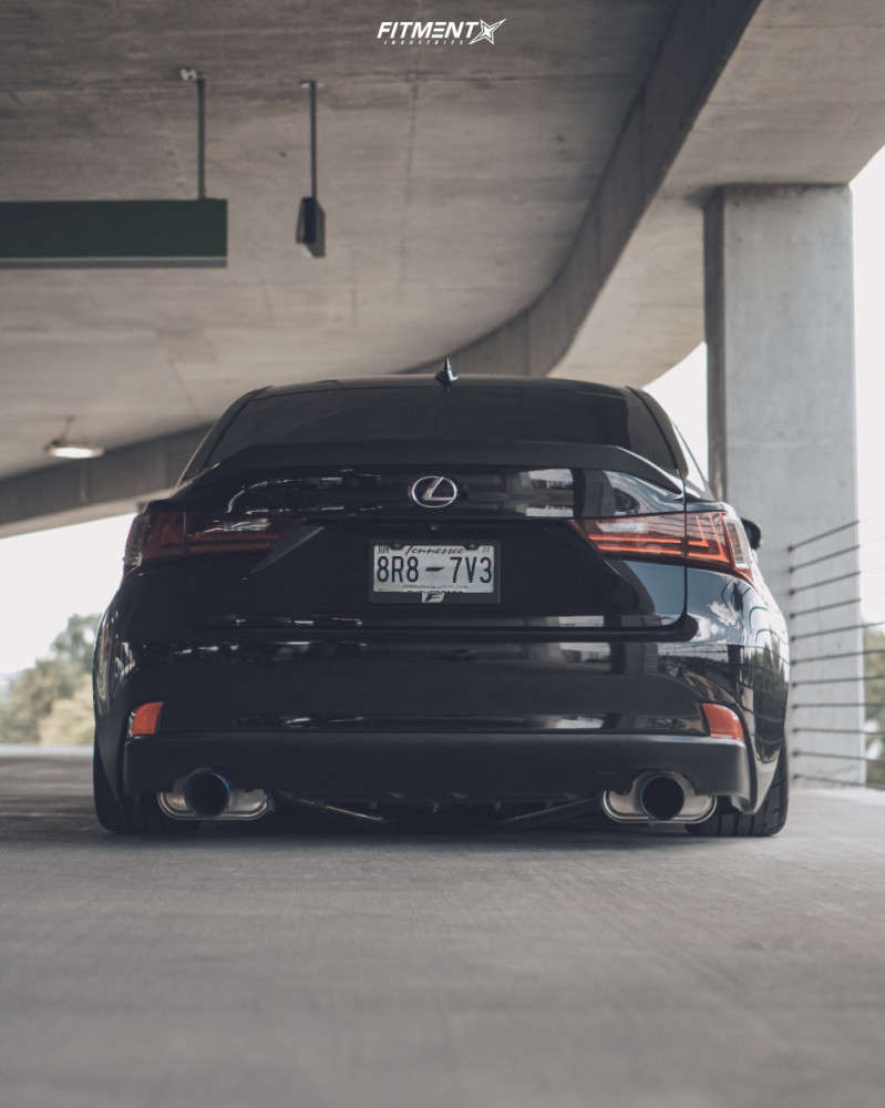 2014 Lexus IS250 F Sport with 18x9.5 Rays Engineering 57dr and