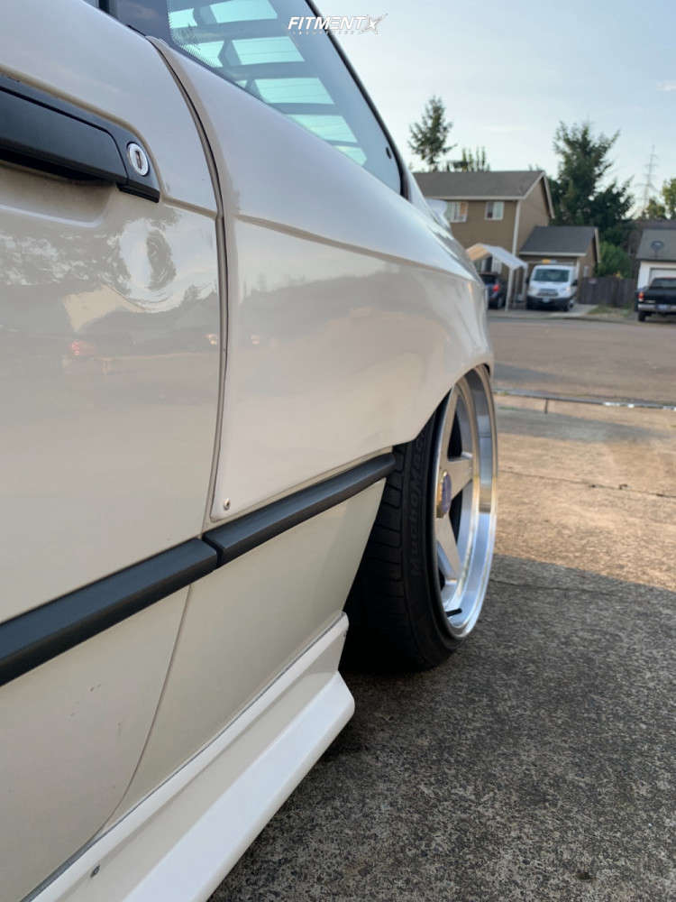 1994 BMW 325is Base with 18x10.5 ESR Forged CR5 and Cosmo 225x40 on ...
