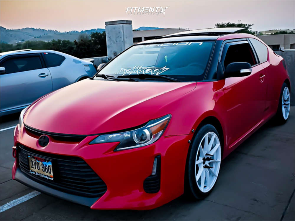 2015 Scion TC Base with 18x9.5 Rosenstein Delta and Vercelli