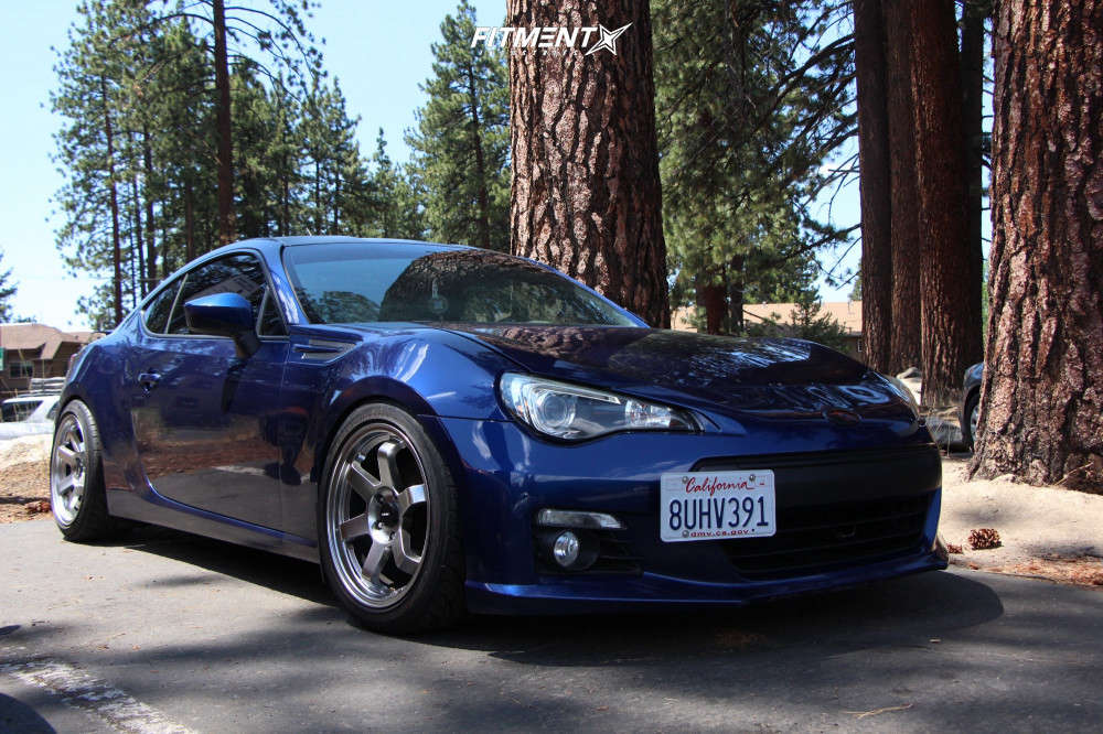 2013 Subaru BRZ Limited with 17x8 AVID1 AV6 and Federal 215x45 on