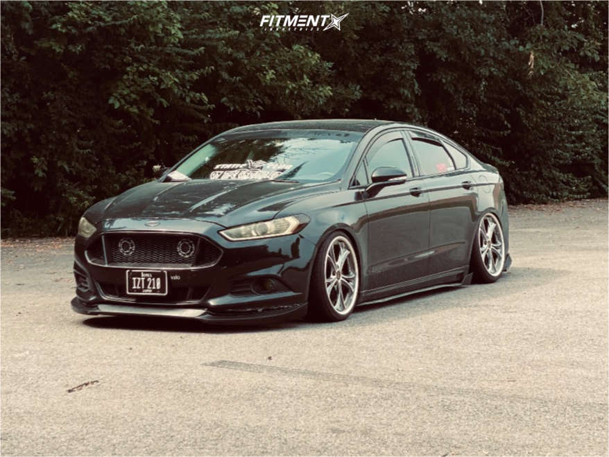 2015 Ford Fusion SE with 19x8.5 Weds Cerberus Iii and