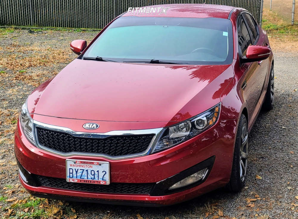2013 Kia Optima LX with 18x8.5 XXR 560 and Toyo Tires 235x45 on Stock