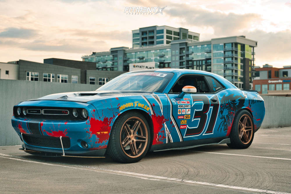 2015 Dodge Challenger R/T with 20x9 Ferrada CM1 and Atrezzo 245x45