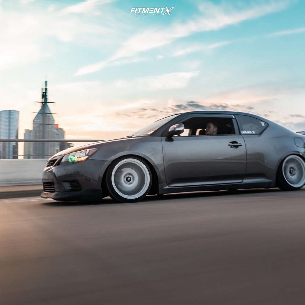 Scion Tc Racing 2013 Scion TC Base with 18x9.5 Cosmis Racing Mrii and Kumho 215x35 on ...