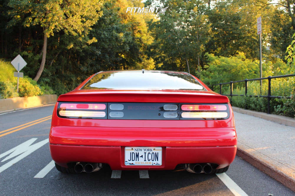1990 Nissan 300ZX Base with 18x9 Weds Erm and Hankook 245x40 on 