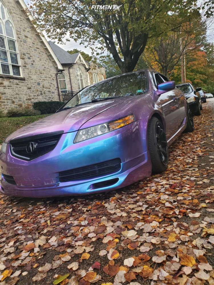Jnc014 2004 Acura TL Base with 17x9.5 JNC Jnc014 and Michelin 215x45 on ...