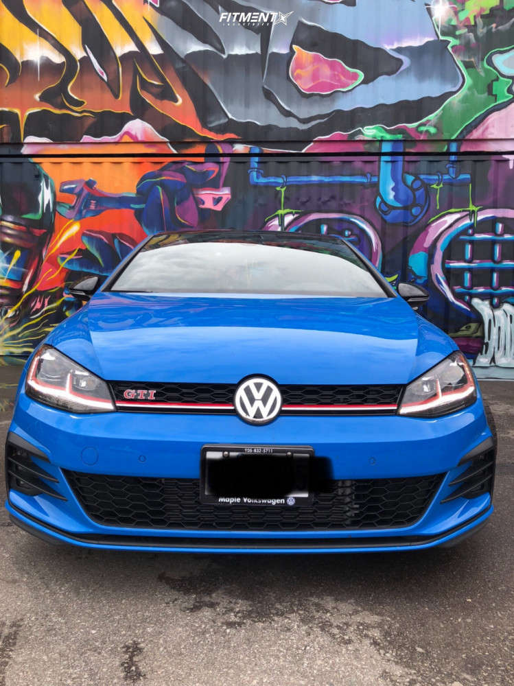 2021 Volkswagen GTI Autobahn with 19x8.5 Rotiform Hur and Continental ...